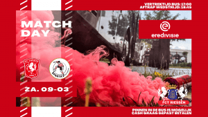 Matchday: 9 Maart FC Twente – Sparta